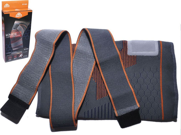Knee Support Brace ST-960: Closed, Anatomical Design for Sports & Everyday Use (Cotton/Lycra, Size S)