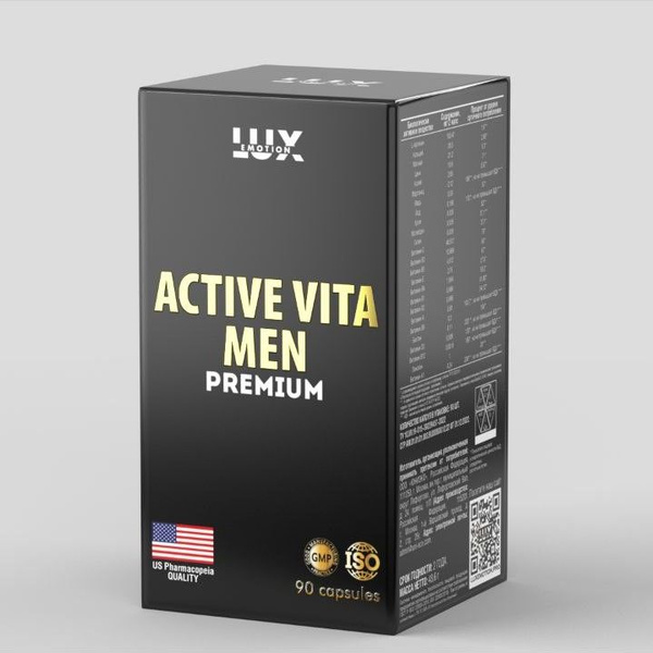Men's Multivitamin: Active Vita Man - Boost Your Health