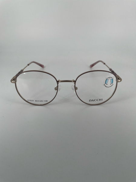 Dacchi D31531 Metal Round Eyeglass Frames (Men's & Women's)