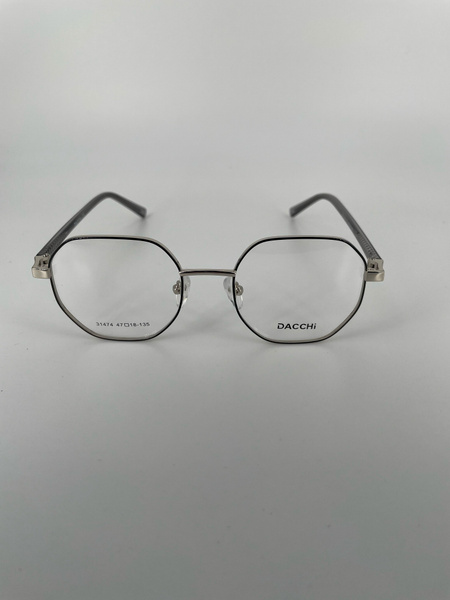 Dacchi D31474 Metal Round Eyeglass Frames: Kids, Men & Women