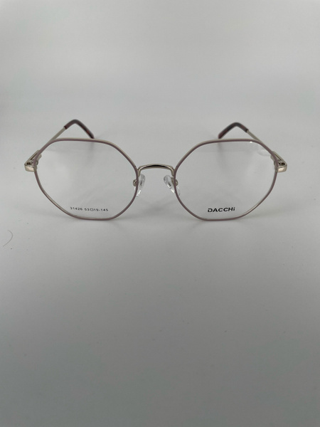 Dacchi D31426 Metal Round Eyeglass Frames (Men's & Women's)