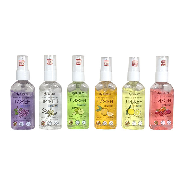 BioDez LiJen Antiseptic Gel 50ml (3-Pack)