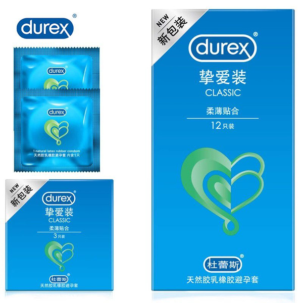 Durex Love Natural Rubber Latex Condoms