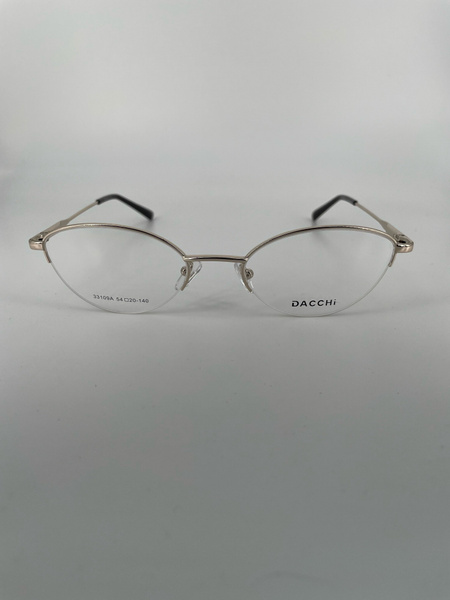 Dacchi D31109A Oval Metal Eyeglass Frames (Men's & Women's)
