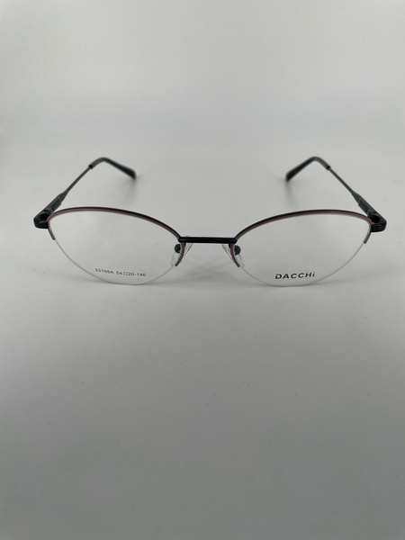 Dacchi D31109A Metal Oval Eyeglass Frames (Men's & Women's)