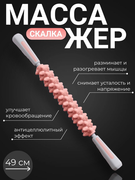Cellulite Roller Massager: Body & Leg Spiked Roller