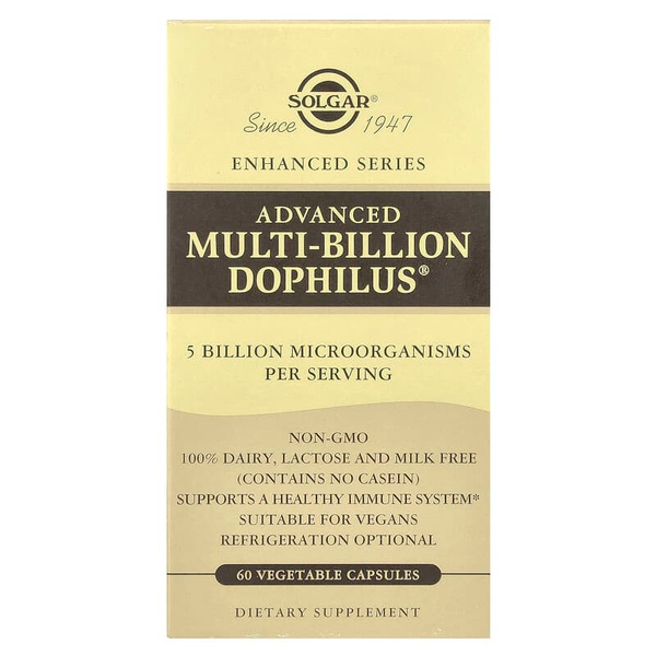 Advanced Multi-Billion Dophilus Probiotic: 60 Capsules