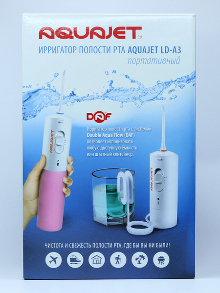 AQUAJET LD-A3 Water Flosser - Pink