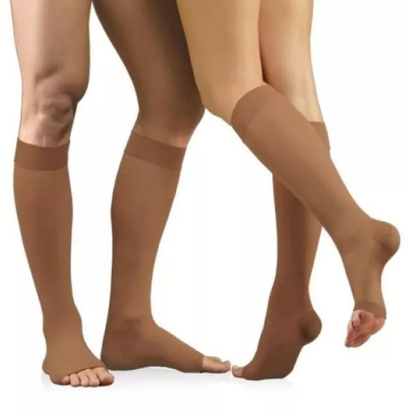 Compression Socks Tonus Elast 0408 Lux Caramel - Class 2, 1 Pair