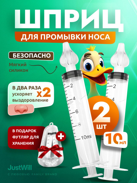 Nasal Wash Bottle for Adults & Kids