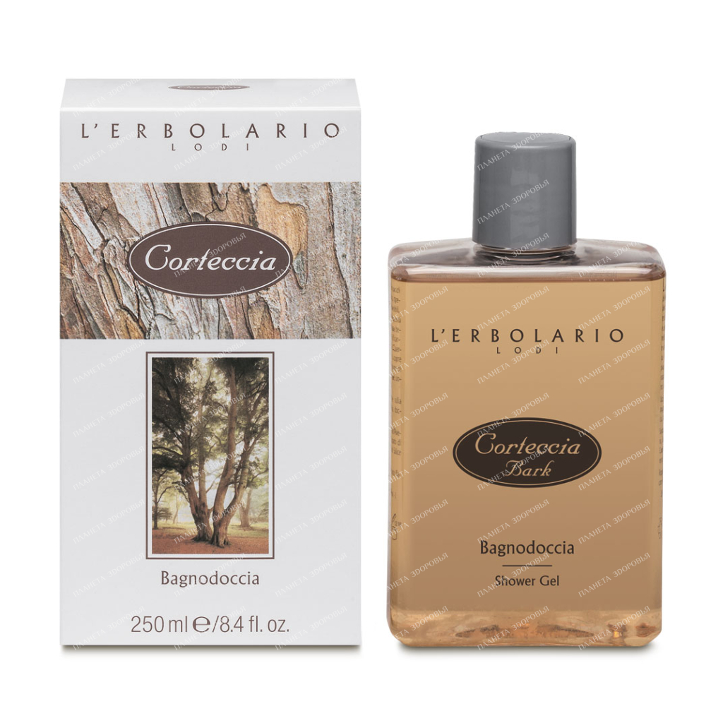 L'Erbolario "WOOD BARK" Shower Gel 250 ml