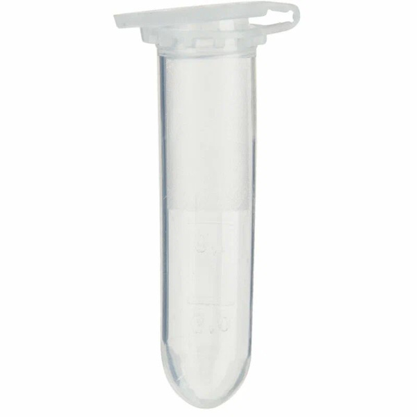 1000x 2ml Graduated PP Centrifuge Tubes with Caps