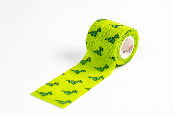 Dinosaur Cohesive Bandage, 5cm x 4.5m (1 Roll)