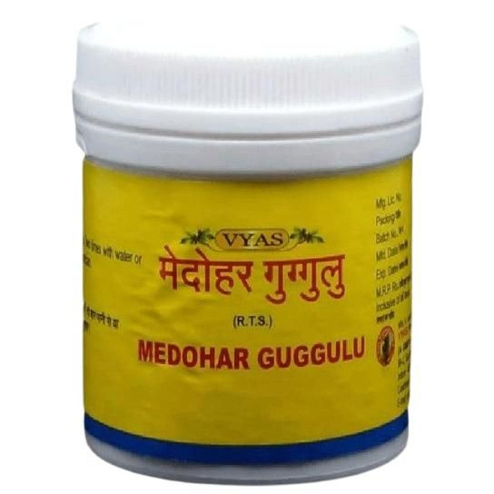 Medohar Guggul: 100 Pills for Cholesterol & Bile Flow Support