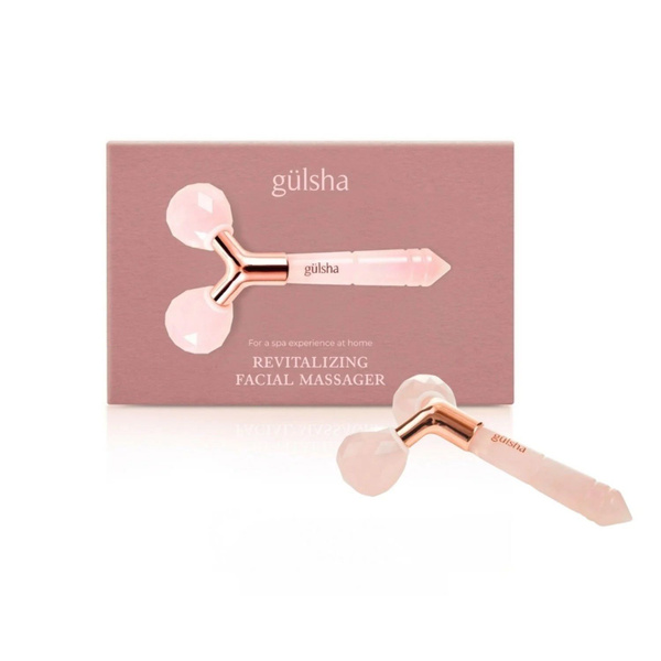 Rose Quartz Facial Roller: Revitalizing Massage Tool