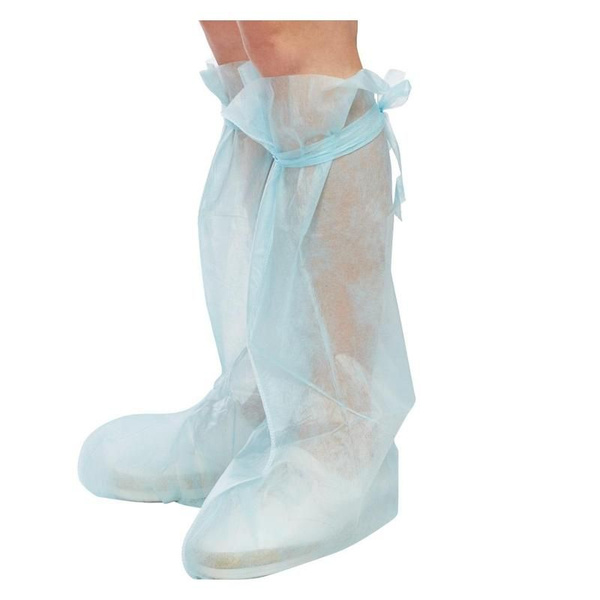 Sterile Non-Woven Shoe Covers - High, 55cm, 25gsm