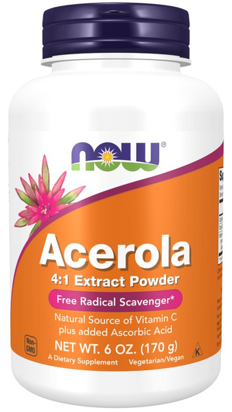 Acerola Cherry Vitamin C Powder (170g/6oz): Boost Immunity, Skin, Hair & Nails