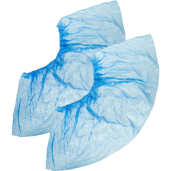 Textured Disposable Polyethylene Shoe Covers (1000 Pairs)