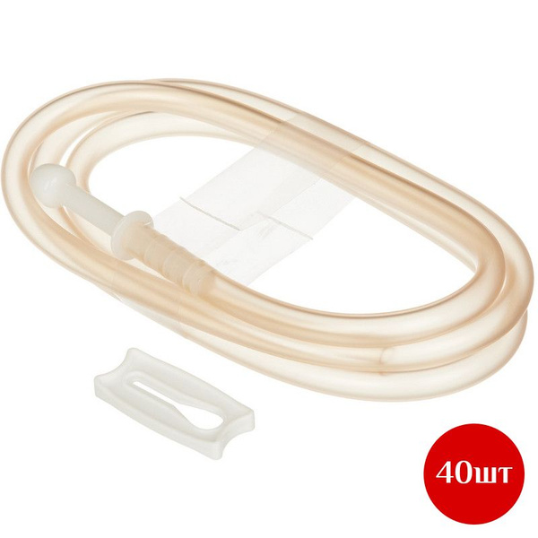 Pediatric Enema & Irrigoscopy Set with 1 Tip (40 Units)