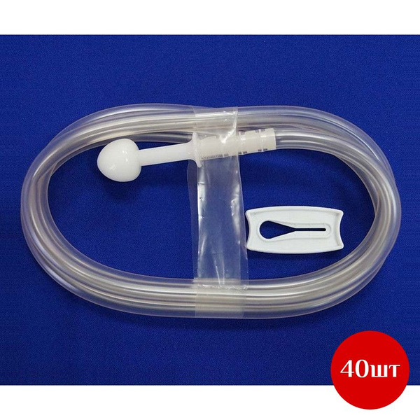 Adult Enema & Colonoscopy Irrigation System with 2 Tips, MIM, 40 Units