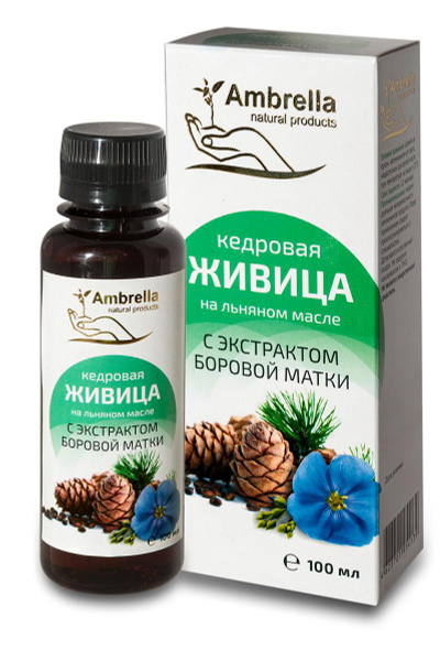 Cedar Resin & Siberian Pine Oil Blend with Uterinewort Extract, 100ml
