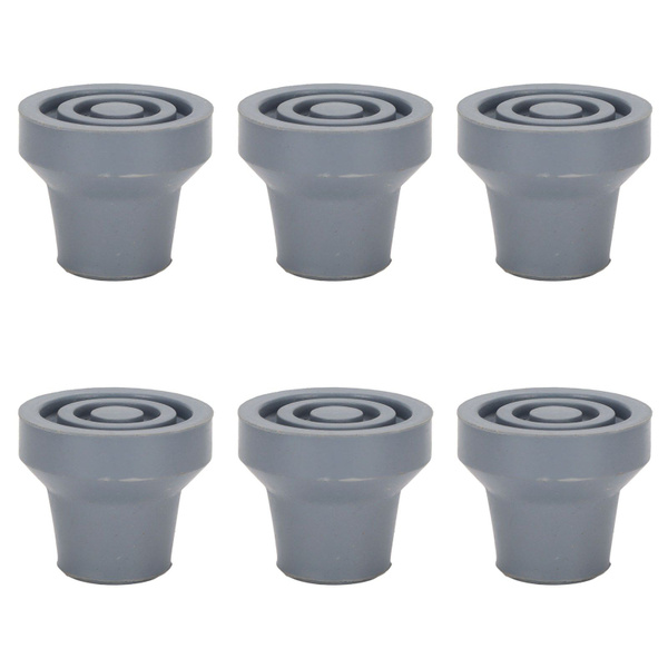 6 Pack Non-Slip Cane Grips (15mm) - Indoor & Outdoor Use