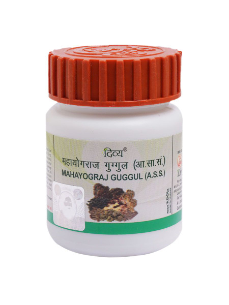Divya Mahayograj Guggul: Joint Detox Supplement for Arthritis (120 Tablets)