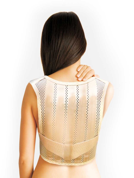 Posture Corrector: 4-Rib Semi-Rigid Back Brace (NT KR 012)