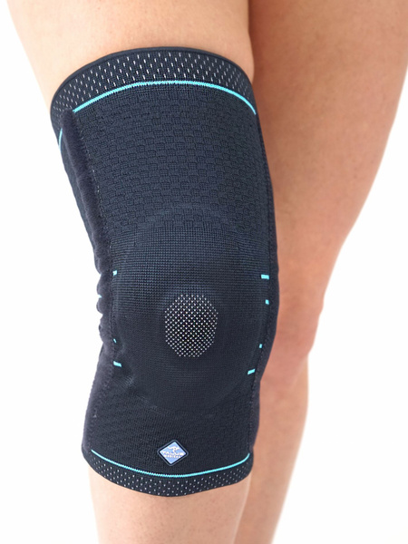 Knee Support with Spring Inserts & Silicone Ring - XXXL (49-51cm)