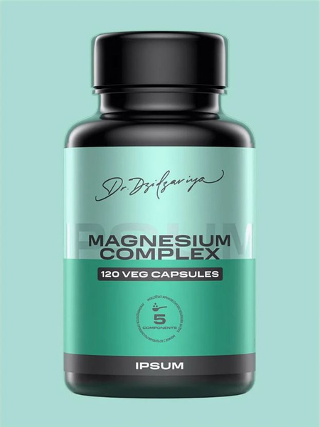 Magnesium Complex 4-in-1: Citrate, Malate, Bisglycinate, Taurate + B6 (120 Capsules)