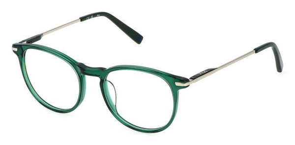 Fila VFI719 998 Green Acetate Panto Sunglasses Frames
