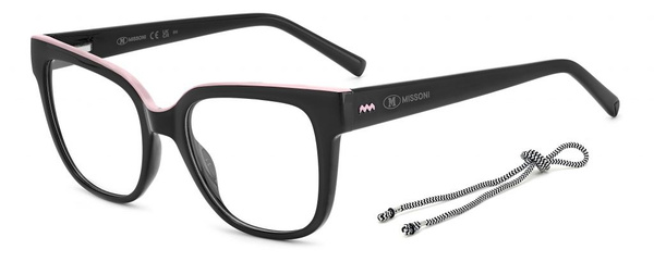 Black Square M Missoni MMI 0155 807 Women's Sunglasses