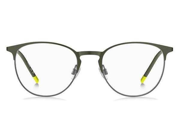 Hugo HG 1290 0OC Grey Panto Steel Men's Eyeglass Frames