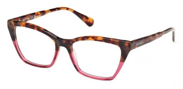 Max&Co MO 5001 Cat Eye Sunglasses - Brown Plastic Frame