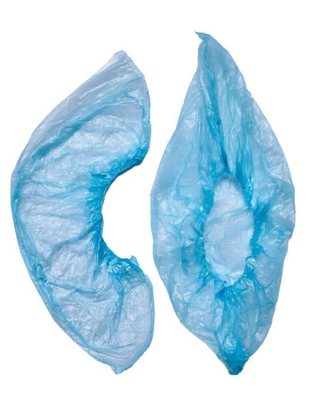 Heavy-Duty Disposable Medical Shoe Covers (4.0 gsm) - 100 Pack