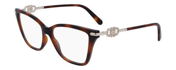 Salvatore Ferragamo SF2949R 240 Brown Butterfly Sunglasses