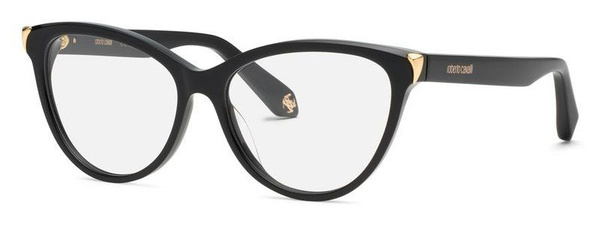 Roberto Cavalli VRC102M Black Butterfly Acetate Sunglasses