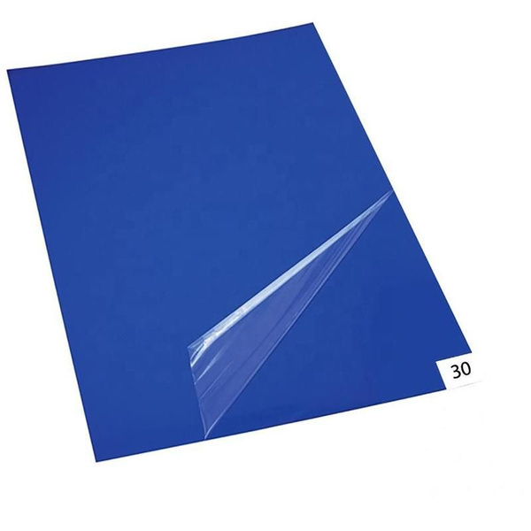 Multilayer Antibacterial Disinfectant Mats (60x90x1cm, Blue, 30 Sheets/10 Packs)