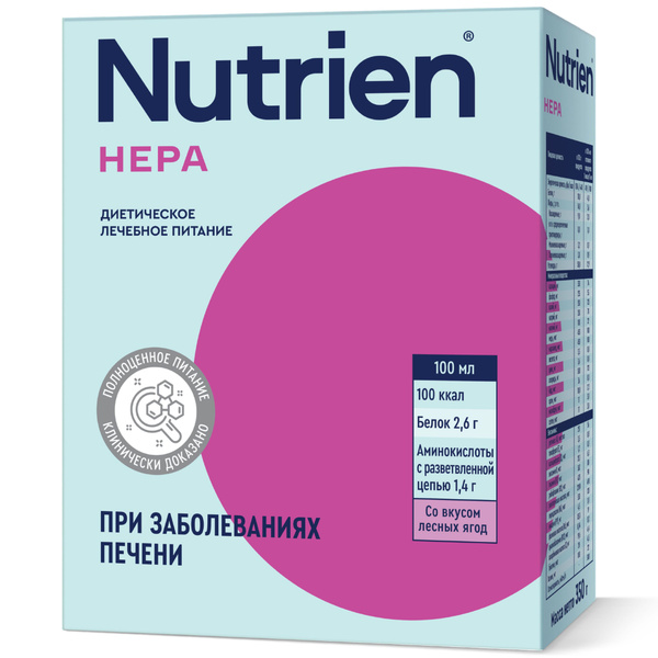 Nutrien Hepa Berry-Flavored Enteral Nutrition (3+ Years, 350g)