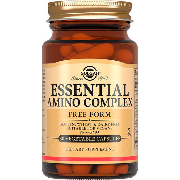 Solgar Essential Amino Acids 843mg Capsules 30 Count