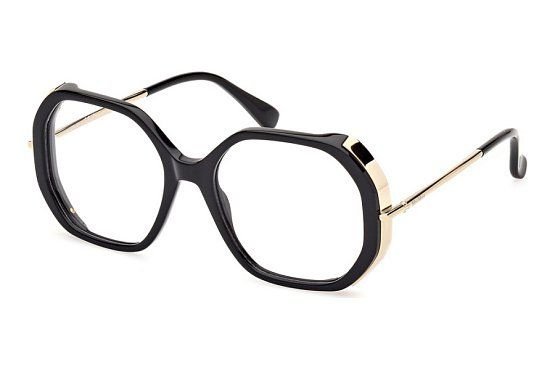 Max Mara MM 5138 001 Women's Sunglasses: Polygonal Frame