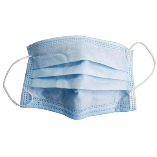 Disposable 3-Ply Face Masks (50 Pack)