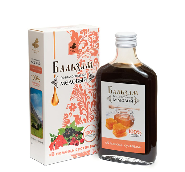 Honey & Herb Joint Balm (250ml) - Alcohol-Free