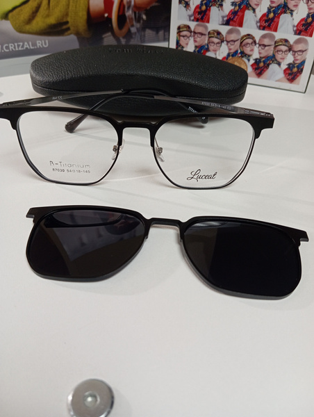 Magnetic Clip-On Sunglasses
