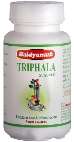 Baidyanath Triphala Guggul (80 Tablets)