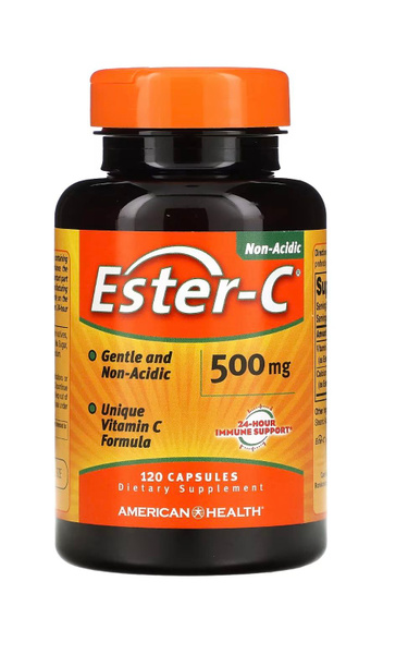 Ester-C 500mg Vitamin C Supplement - 120 Capsules