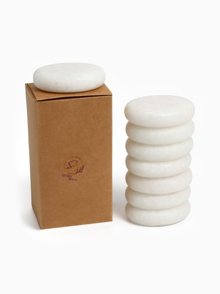 White Spa Stones (8 Pack)