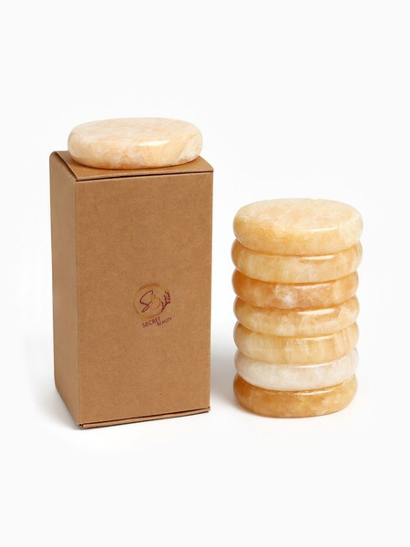 8 Olive Spa Stones (6-8cm)
