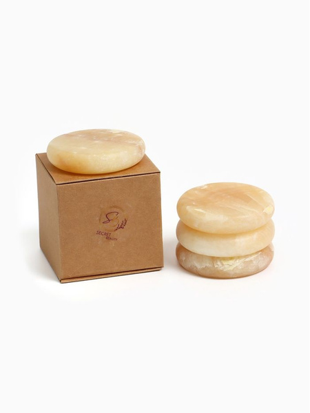 Olive Spa Stones (Set of 4)