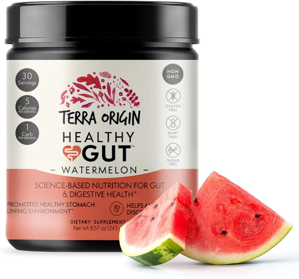 Terra Origin Gut Health Supplement: Watermelon, 243g